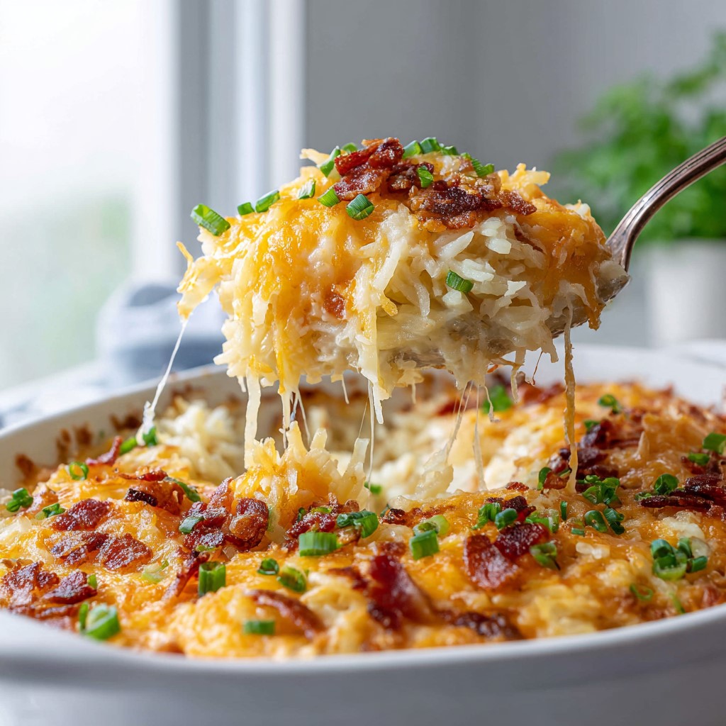 Cheesy Hashbrown Casserole – Easy Comfort Bake