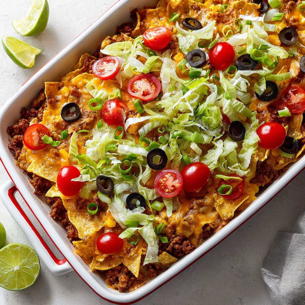 Walking Taco Casserole – Loaded Family Favorite